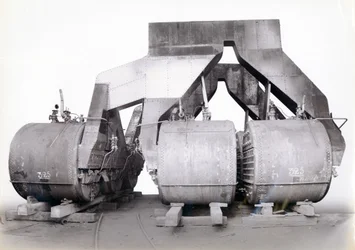 Yard No. 647, Baikal. Boilers and Funnel Uptakes for the Ice-Breaking Train Ferry Steamer Baikal